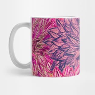 Purple and Pink Dahlias Mug